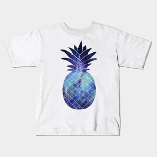 Galaxy pineapple Kids T-Shirt